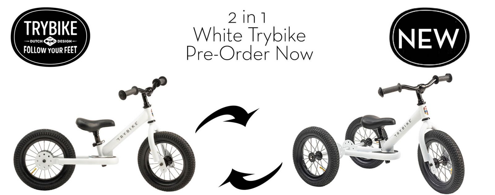 2020 Trybike Colour revealed! It is White
