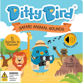 Ditty Bird - Safari AnimalMOQ2