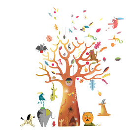 Wall Stickers^Baobab(1)