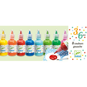 8 bottles of poster paint(1)