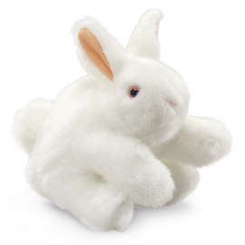 Rabbit Bunny White Puppet MOQ2