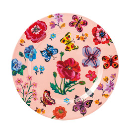 Plate pink 23 cm(1)