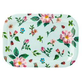 Small serving tray blue(1)