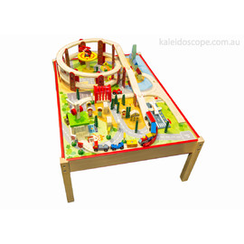 Town Train Set And Table(1)