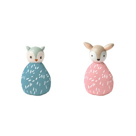 MIO Animal Set (owl/deer)#(1)