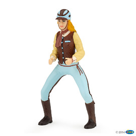 Trendy riding women blue(1)