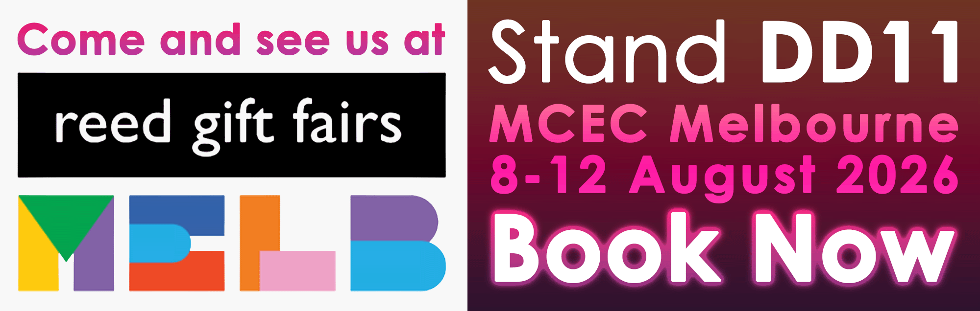 Reed Gift Fairs Melbourne 2026
