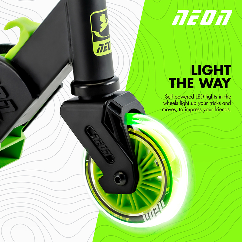 YVN05G2 Neon Vector Scooter Green