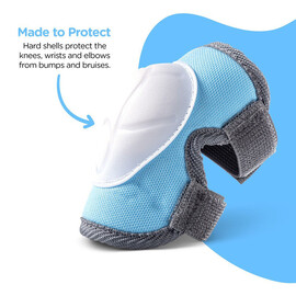 Yvolution BUY Blue Balance Bike GET Safety Pads for FREE