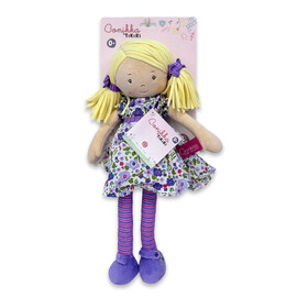Bonikka Peggy Dames Doll with Blonde Hair on backing card (5169)