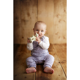 Tikiri Giraffe Rubber Teether Rattle & Bath Toy in Retail Box