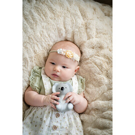 Tikiri Koala Rubber Teether Rattle & Bath Toy in Retail Box