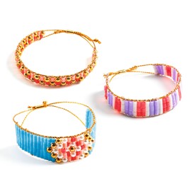 Djeco Large Beads Bracelet Making Kit
