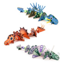 Djeco Threading - Terrible Dinos Activity