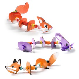 Djeco Threading - Cute Animals Activity