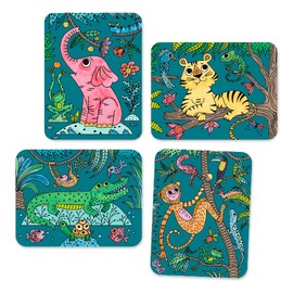 Djeco Magic Reveal Paint - In the Jungle Activity