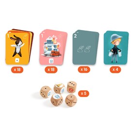 Djeco Pets Rescue Dice & Card Game