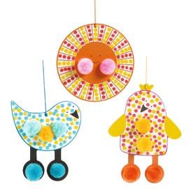 Djeco Dots and Pompoms - In the Sky