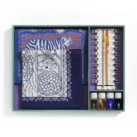 Djeco Atelier 10 - Tiger Silk Scarf Painting Kit