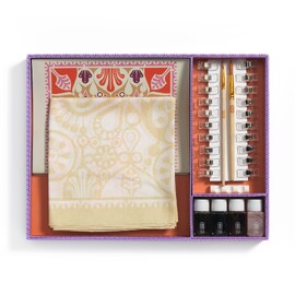 Djeco Atelier 11 - Floral Silk Scarf Painting Kit