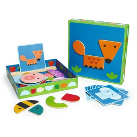 Djeco TiniBox Animals Magnetic Play Set