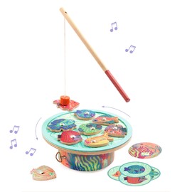 Djeco DancingFish Tropic Musical Fishing Game