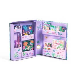 Djeco Marie Stationery Cabinet Garden Themed