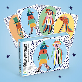 Djeco Speedy Crazy Fast Matching Card Game