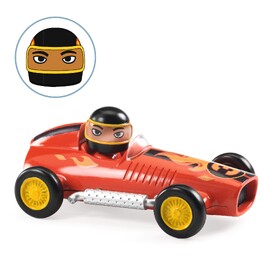 Djeco Red Super Speed Crazy Motors Metal Toy Car