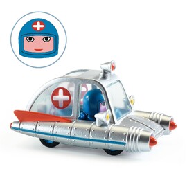 Djeco Space Ambulance Crazy Motors