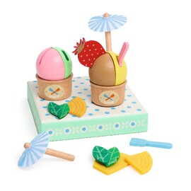 Djeco Ice Cream Pretend Play Set for Children