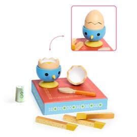 Djeco Boiled Egg Pretend Play Set