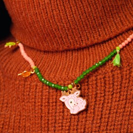 Djeco Sylvia Forest Necklace with Deer Charm