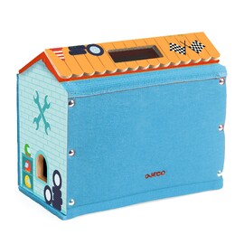 Djeco Softi Vroom Portable Garage and Track Play Set