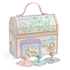 Djeco Tiny Mini House Portable Play Set for Children