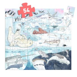 Djeco Polar Softness 54 Piece Jigsaw Puzzle