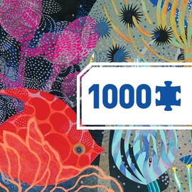 Djeco Fish Paradise 1000 Piece Gallery Jigsaw Puzzle