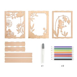 Djeco Alizee 3D Wooden Diorama Craft Kit