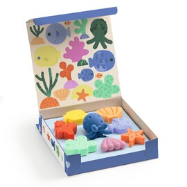 Djeco 8 Crayons Ocean Drawing Set