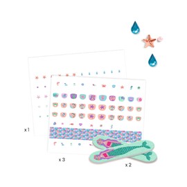 Djeco Soft Seas Nail Sticker Activity Set