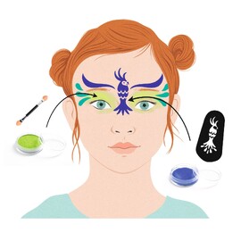 Djeco Rio de Janeiro Face Painting Activity Kit