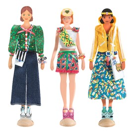 Djeco Fashion by Magali No Sew Fashion Design Craft Kit