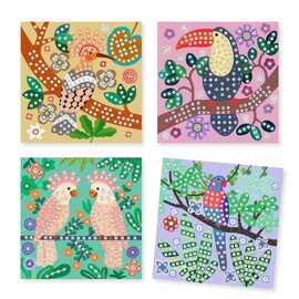 Djeco Canopy Beginner Foam Mosaic Craft Kit