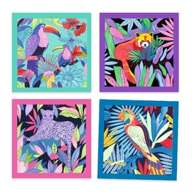 Djeco Jungle Selva Guided Painting Art Kit