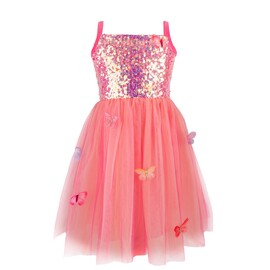 Great Pretenders Butterfly Bliss Dress – Pink, Size 5–6