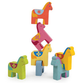 Mentari Rainbow Pony Playset