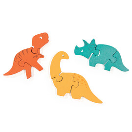 Mentari Dino-saws Interchangeable Puzzle