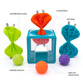 Sassy Baby Sensory Surprise Tissue Box
