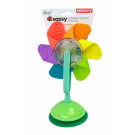 Sassy Baby Pinwheel Spinner Tray Toy
