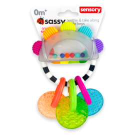 Sassy Baby Teethe & Take Along Keys